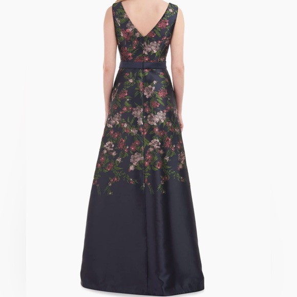 Kay Unger Genevieve Floral Gown size 6 - Picture 5 of 13